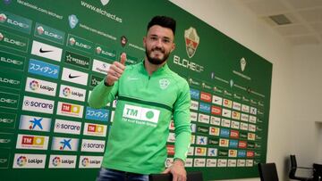 Josan: "Estoy muy feliz y puedo aportarle mucho al Elche"