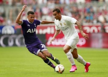 Danilo y Dele Alli.