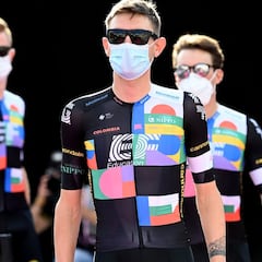 El original maillot del EF Education First para el Giro