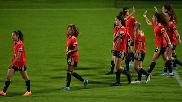 España ganó a Francia.