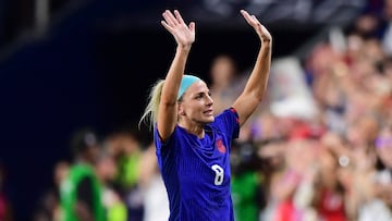 Julie Ertz le dijo adi車s a las canchas con un 3-0 en favor del USWNT.