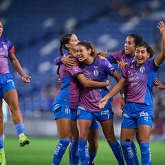 Monterrey (4-1) Pachuca: Resultado y goles