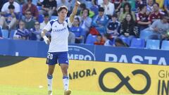 Giuliano celebra eufórico su gol de bandera al Leganés.