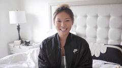 Chloe Kim en el v&iacute;deo de YouTube en el que anuncia que se tomar&aacute; un a&ntilde;o de dedicaci&oacute;n a los estudios, dejando de lado el snowboard de competici&oacute;n.