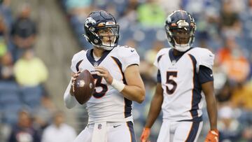 Vic Fangio, head coach de los Denver Broncos, decidirá pronto quien será el quarterback titular en la temporada regular entre Teddy Bridgewater y Drew Lock.