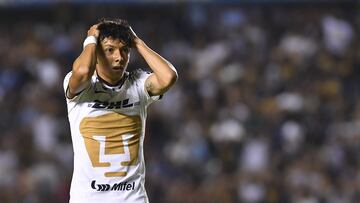  Jorge Ruvalcaba of Pumas during the game Queretaro vs Pumas UNAM, corresponding to Round 13 of the Torneo Clausura 2023 of the Liga BBVA MX, at La Corregidora Stadium, on April 02, 2023.

<br><br>

Jorge Ruvalcaba de Pumas durante el partido Queretaro vs Pumas UNAM, Correspondiente a la Jornada 13 del Torneo Clausura 2023 de la Liga BBVA MX, en el Estadio La Corregidora, el 02 de Abril de 2023.