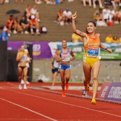María Forero cumple y se cuelga el oro en los 5.000 metros