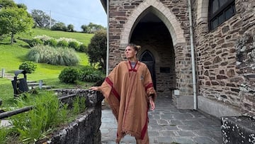 “Este título es para mi papá, que está peleando en la guerra... Gracias a la gente de Chile”