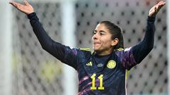 Catalina Usme, capitana de la Selección Colombia.