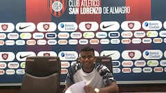 Se arma el San Lorenzo cafetero: Loaiza es el segundo refuerzo