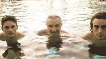 <b>COMO EN PRETEMPORADA. </b>El lugar donde Briatore tiene su finca en Kenia es paradisíaco. Alonso, como en esta imagen de pretemporada, se relaja ahora en casa de Flavio.