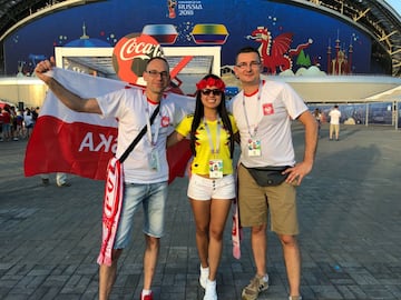 Los hinchas con la Selección: ¡Ante Polonia hay unión!