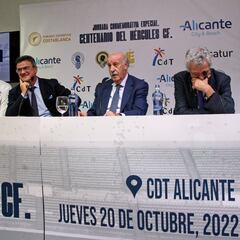 Del Bosque y Villar se suman al centenario del Hércules