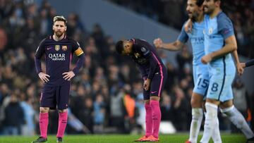 Según El Larguero, un jugador del Manchester City (Fernandinho según versiones) increpó a Messi una vez terminado el partido y el argentino no se quedó callado y le respondió. “Bobo, bobo, ven aquí”, habría sido la respuesta del jugador que fue con Carles Naval, delegado del equipo, a la puerta del vestuario del City. Agüero salió a mediar aunque el delantero, amigo de Messi, le quitó hierro: “Nada, no hubo nada. No escuché bien. Vi que Leo dijo algo, pero él no me dijo nada y después hablamos de otros cosas”.