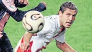 <b>EL PRIMERO. </b>Diego Torres es el pichichi rayista, con cuatro goles.