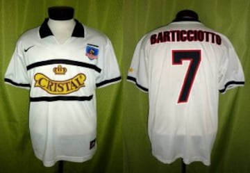 Esta es la evolución histórica de la camiseta de Colo Colo