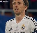 Las reacciones de Modric y Ancelotti con Brahim en el 3-2