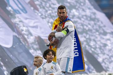 Real Madrid celebrate 