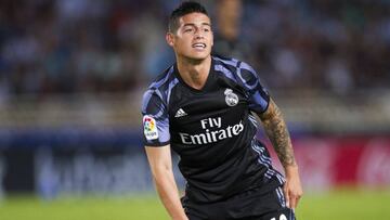 Mundo Deportivo asegura que James Rodríguez es la última opción del Real Madrid y que Zidane quiere aligerar la nómina de volantes.