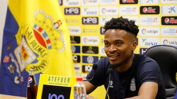 16/01/23 FUTBOL SEGUNDA DIVISION
UD LAS PALMAS Presentacion de Kaptoum