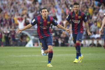 GOL 2-0 alegría de Pedro