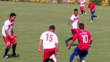 Sangre Chilena no pudo con el combinado del Sifup en su primer amistoso en el país.