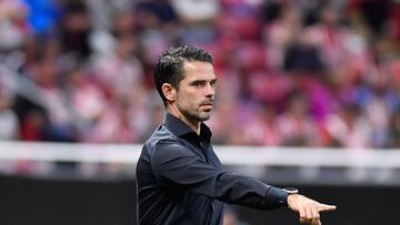 Fernando Gago head coach of Guadalajara during the 10th round match between Guadalajara and Monterrey as part of the Liga BBVA MX, Torneo Apertura 2024 at Akron Stadium on September 28, 2024 in Guadalajara, Jalisco, Mexico.