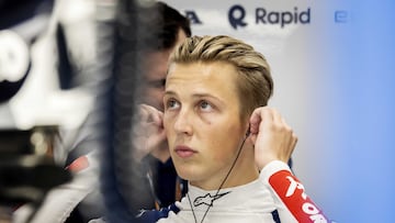 Zandvoort (Netherlands), 25/08/2023.- Liam Lawson (AlphaTauri) of New Zealand during the third free practice session ahead of the F1 Grand Prix of the Netherlands at Circuit Zandvoort, Netherlands, 26 August 2023. The Formula 1 Dutch Grand Prix is held on 27 August 2023. (Fórmula Uno, Países Bajos; Holanda, Nueva Zelanda) EFE/EPA/Koen van Weel