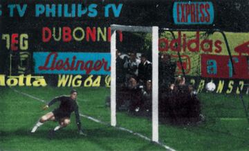 El primer gol de Mazzola en el Inter-Madrid de 1964.