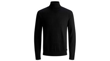 Jersey Jack & Jones de color negro disponible en Amazon.
