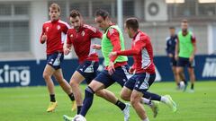 Entrenamiento en Tajonar.