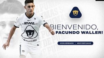 Pumas anunció el fichaje del uruguayo Facundo Waller
