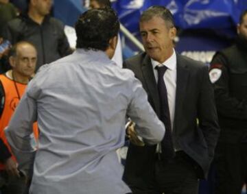 Lucas Alcaráz saludó a Sergio Garcia.