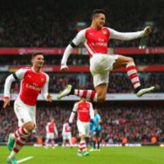 Alexis Sánchez es el mejor de la Premier League para los hinchas