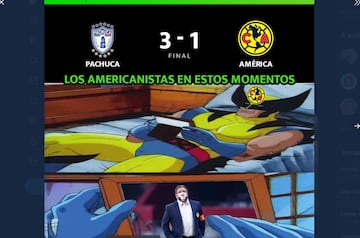 Los memes no perdonaron al América y a Rayados