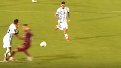 ¡Casi lo quebró! La brutal patada que recibió Lio Messi