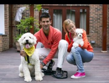 Novak Djokovic y Jelena Ristic