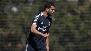 Nacho, en la Ciudad Deportiva Real Madrid.