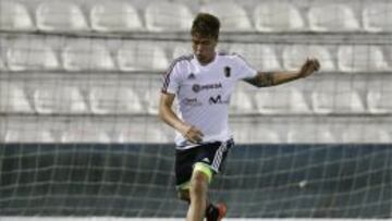 Pe&ntilde;aranda podr&iacute;a ser titular el martes ante Chile. 