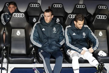 Gareth Bale junto a Nacho Fernández.