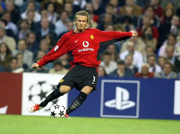 A child of 1975, the Englishman signed for Madrid in the summer of 2003 in a clear 'star' value strategy from the club. His departure from Manchester United was facilitated by a fierce encounter with legendary Scottish manager Alex Ferguson.