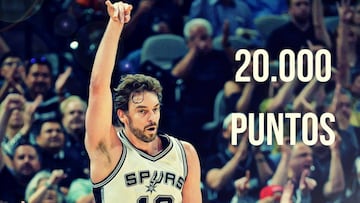 Leyenda Gasol: 20.000 puntos y récord histórico en triples