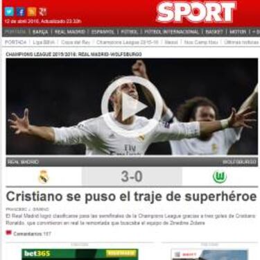 La Prensa: "Cómo no creer cuando tienes a Cristiano"