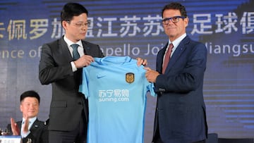 Capello: "Aqu¨ª hay una gran conexi¨®n con el f¨²tbol italiano"