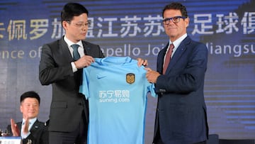 Capello: "Aquí hay una gran conexión con el fútbol italiano"