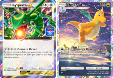 pokemon tcg pocket rayquaza ex dragonite