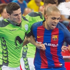 El Barça bate al Movistar (6-3) 14 jornadas después y hay Liga