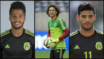 En el listado sobresalen Giovani dos Santos, Carlos Vela y Guillermo Ochoa. El entrenador nacional dará la lista final el 20 de mayo.