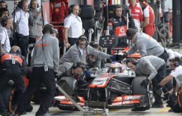 El piloto británico Jenson Button.