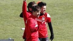 Diego y Villa serán titulares en Balaídos contra el Celta